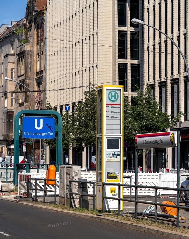 Am Tacheles, new building of the former cultural and cult site, Oranienburger Straße underground station, Mitte, Berlin, Germany, Europe