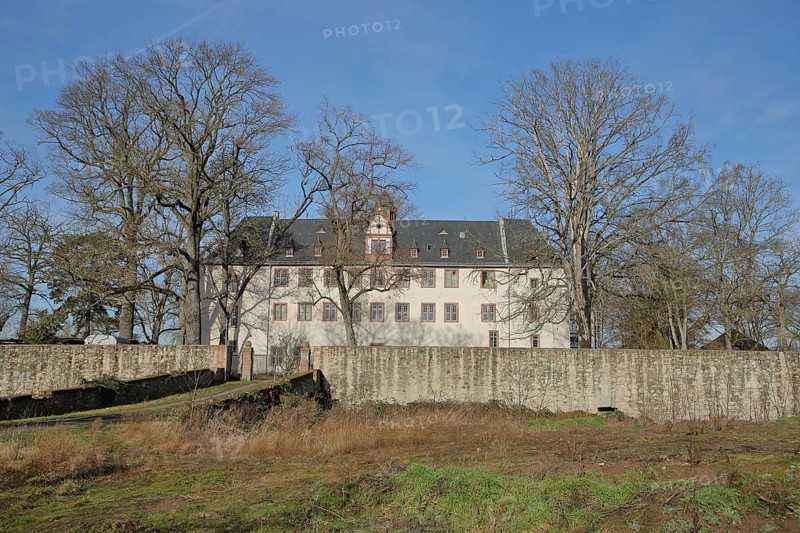 Castle in Babenhausen, Hesse, Germany, Europe