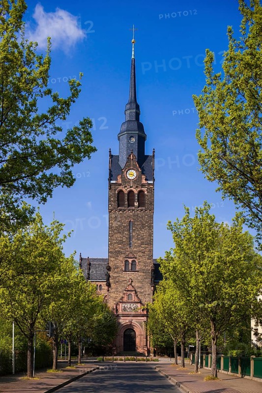Coswig, Peter Paul Church The foundation stone for the new Coswig church was laid on 11 November 1901. Built according to the designs of the Dresden architect Woldemar Kandler, the Protestant church was consecrated to the patron saints Peter and Paul on 11 November 1903