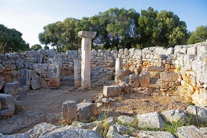 Cartailhac Complex, Talayot Culture, Torre d'en Galmés, Menorca, Balearic Islands, Spain, Europe
