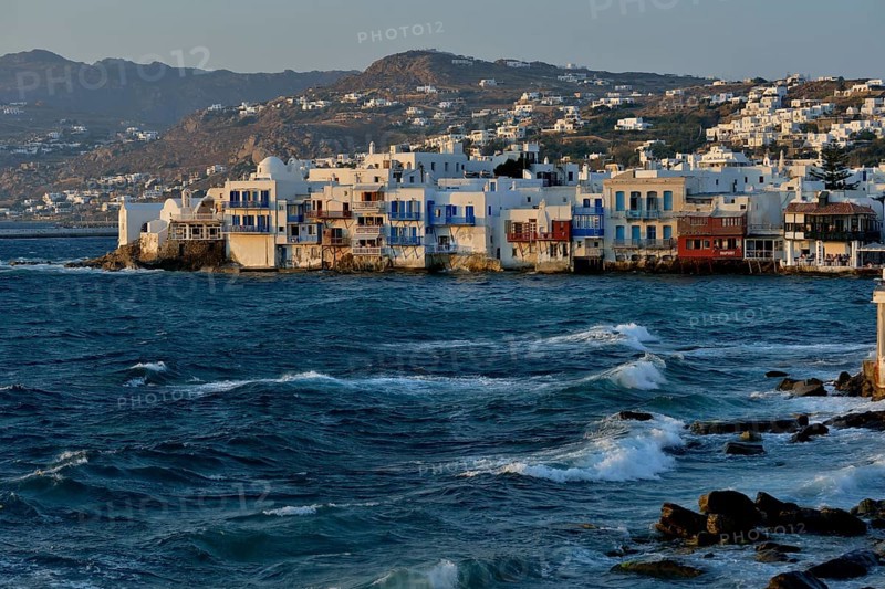 La Petite Venise, Chora or Mykonos Town, Mykonos, Cyclades, Greece, Europe