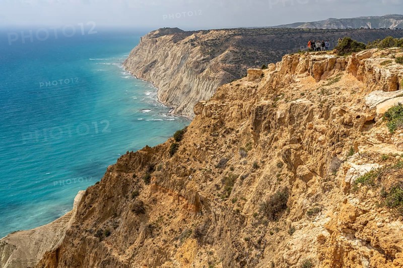 The cliffs of Cape Aspro near Pissouri, Cyprus, Europe
