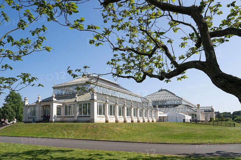 Temperate House, the largest Victorian greenhouse in the world, Royal Botanic Gardens (Kew Gardens), UNESCO World Heritage Site, Kew, Greater London, England, United Kingdom, Europe