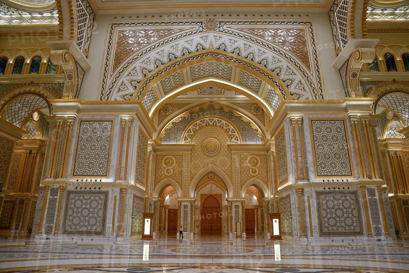 Qasr Al Watan, presidential palace, interior photo, Abu Dhabi City, emirate Abu Dhabi, United Arab Emirates, Asia