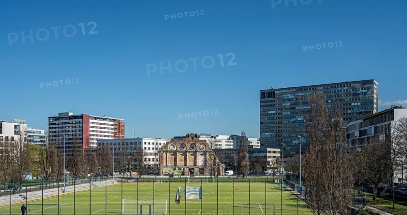 Sportplatz am Anhalter Bahnhof, Berlin-Kreuzberg, Germany, Europe