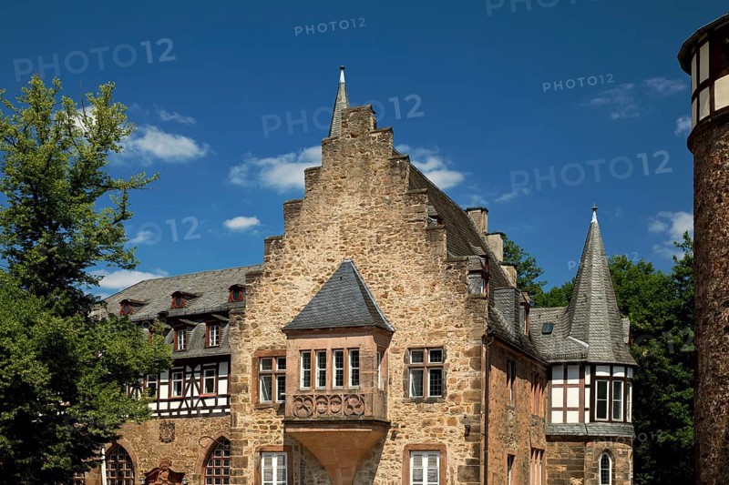 German House, the former residence of the Teutonic Order, now used by the university, Marburg an der Lahn, Hesse, Germany, Europe