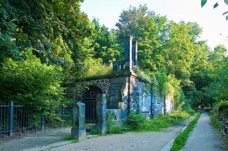 High Plauen Water House in Dresden