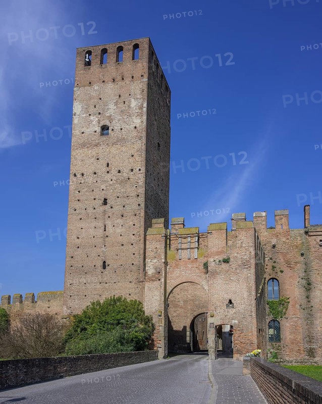 Porta Padua, Montagnana, Province of Padua, Italy, Europe