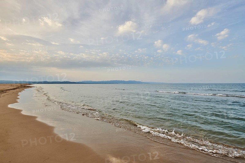 Beach "Platja del Fangar", coast, sea, nature reserve, ebro delta, Catalonia, Spain, Europe