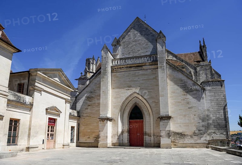 Saint-Germain Abbey, Auxerre, Yonne department, Burgundy-Franche-Comté region, Burgundy, France, Europe