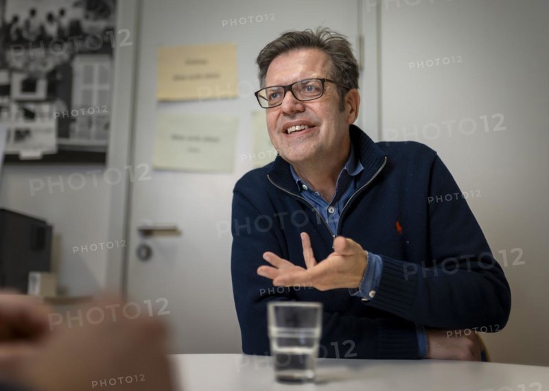 Prof Dr Steffen Mau, sociologist for macrosociology at the Institute for Social Sciences at Humboldt-Universität zu Berlin, HU. Berlin, 26 February 2024