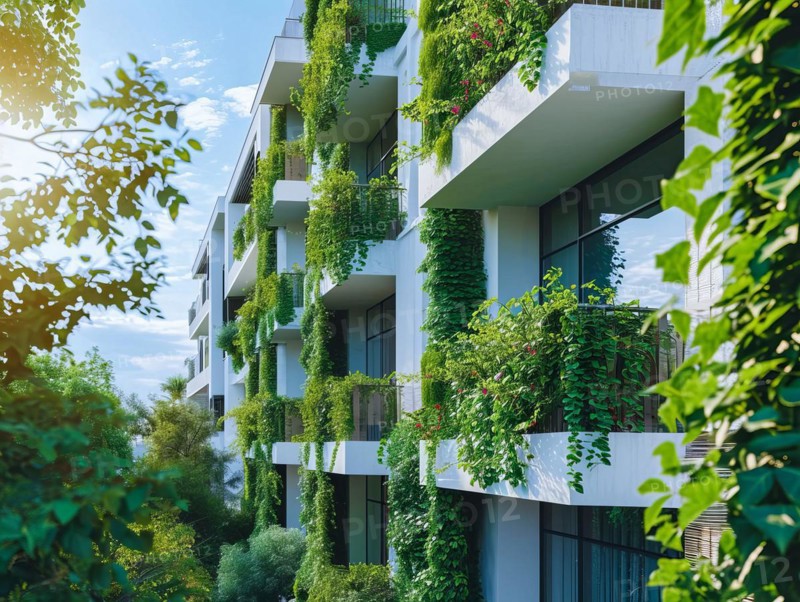 Luxury condo facing scenic ocean view and a beach, AI generated