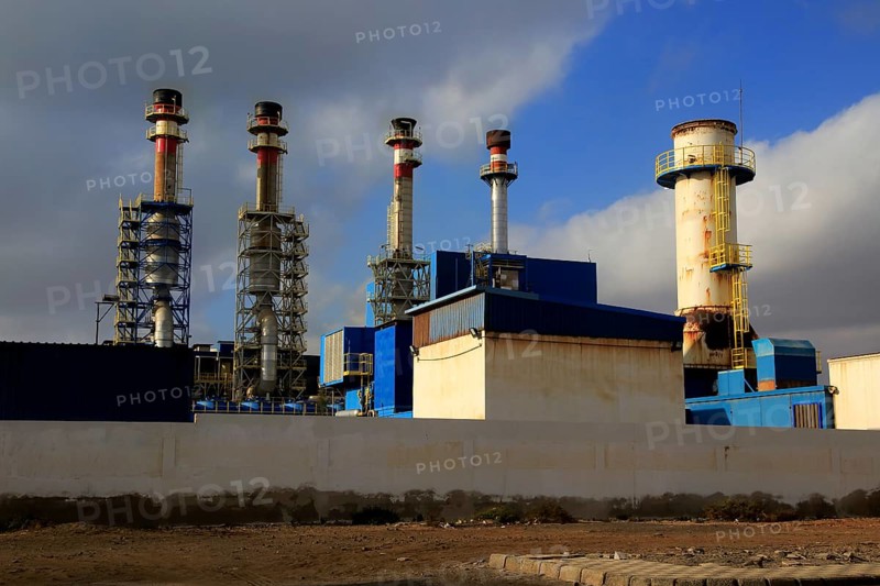 Las Salinas 2 diesel Endesa power station in Puerto del Rosario, Fuerteventura, Canary Islands, Spain, Europe