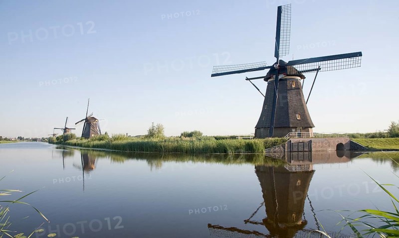Windmills at Kinderdijk, Netherlands