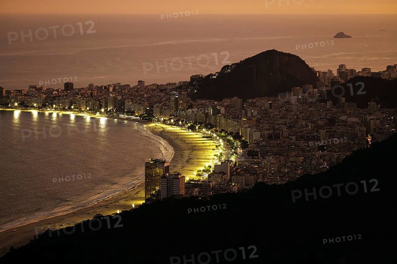 View from Sugarloaf Mountain to Copacabana in Rio de Janeiro. 21.07.2024. Photographed on behalf of the Federal Ministry for Economic Cooperation and Development