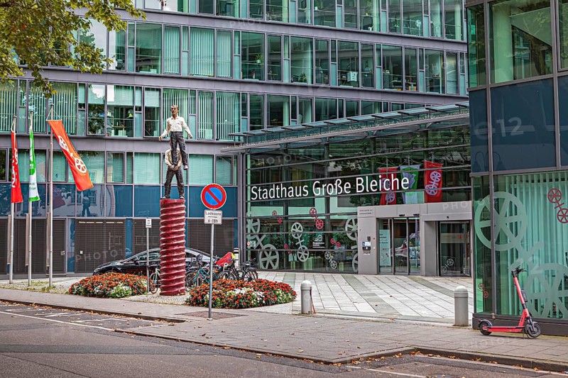Stadthaus Große Bleiche in Mainz, Rhineland-Palatinate, Germany, Europe