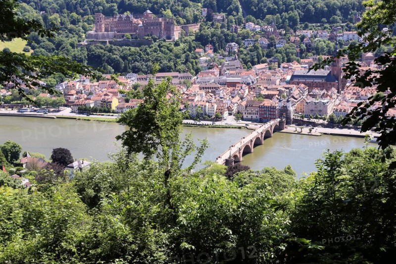 Panoramic view of Heidelberg