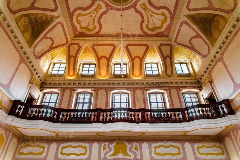 Villa Manin from the 17th century, residence of Ludovico Manin, the last Doge of Venice, Codroipo, Friuli, Italy, Codroipo, Friuli, Italy, Europe