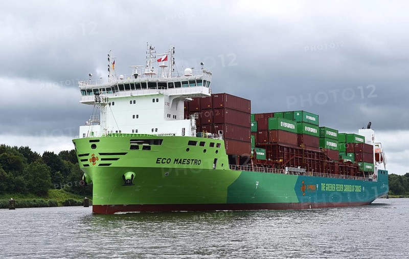 Container ship ECO MAESTRO can be fuelled with bio-methanol