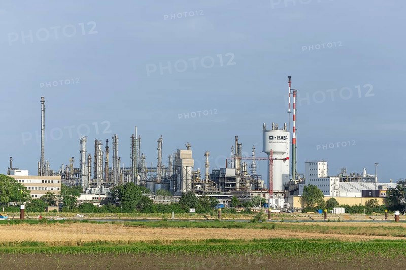 BASF, Lugwigshafen am Rhein, industrial area, Felder, Mannheim, Baden-Württemberg, Germany, Europe