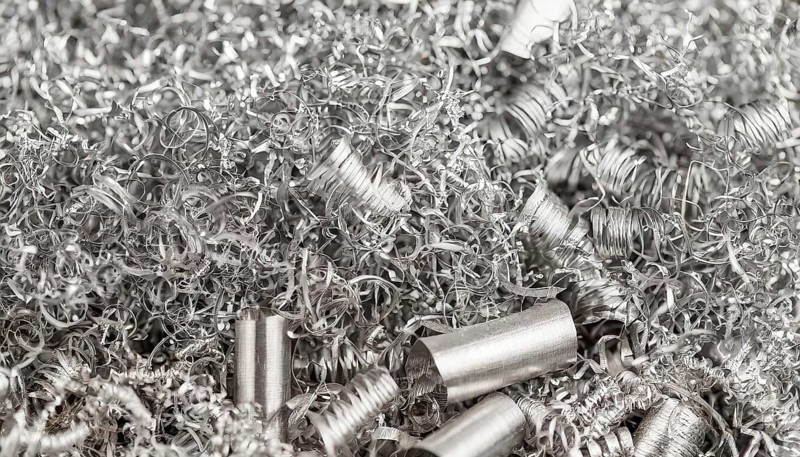 Metal, material, metal shavings, stainless steel scrap