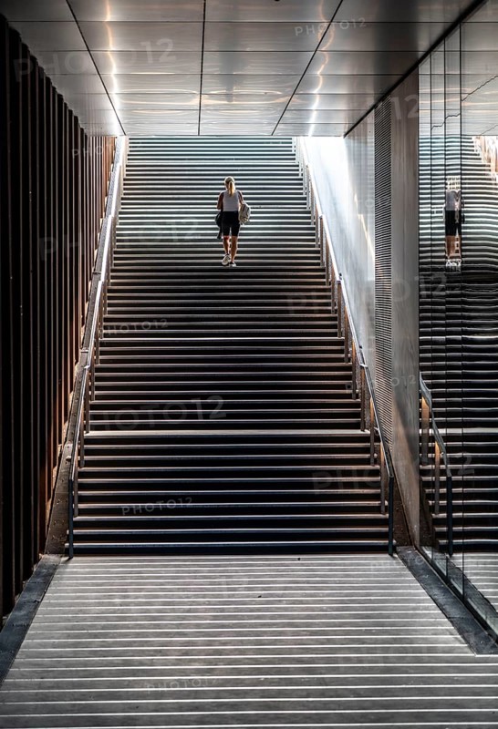 Access, entrance, to the Danish Architecture Centre, Dansk Arkitektur Center, DAC, Copenhagen, Denmark, Europe
