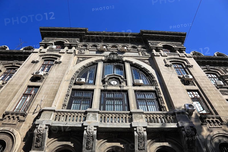 In the centre, office building, historic post office and police building, Bucharest, Romania, Europe