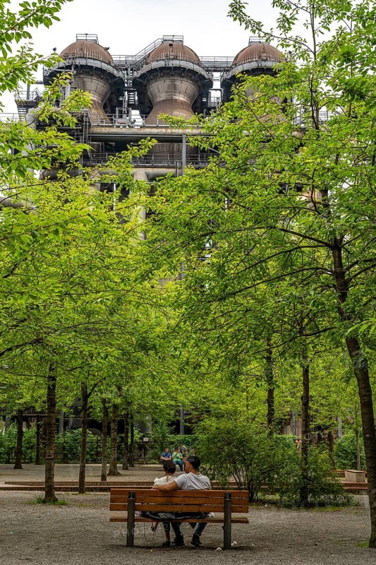 Landschaftspark Duisburg Nord, Cowper Platz, North Rhine-Westphalia, Germany, Europe
