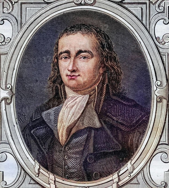 Pierre-Gaspard Chaumette (born 24 May 1763 in Nevers died 13 April 1794 in Paris) was an influential politician during the French Revolution at the end of the 18th century, Historical, digitally restored reproduction from a 19th century original, Record date not stated