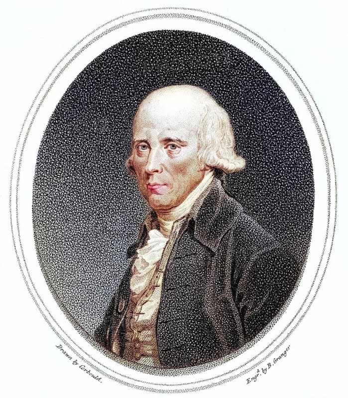 Warren Hastings (1721-1818) English administrator in India. Tried in front of the House of Lords in 1788, acquitted in 1795. Dot engraving, Historical, digitally restored reproduction from a 19th century original, Record date not stated