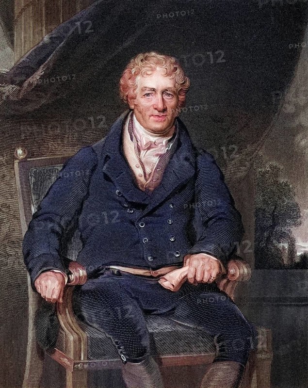 Sir Robert Peel Senior 1750 to 1830 English textile manufacturer, Historical, digitally restored reproduction from a 19th century original, Record date not stated