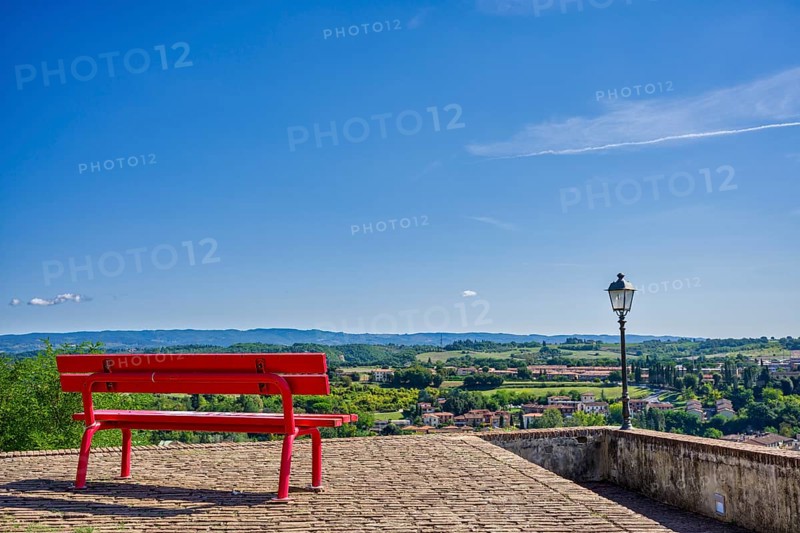 Il Baluardo, viewpoint, Colle di Val d'Elsa, Tuscany, Italy, Europe