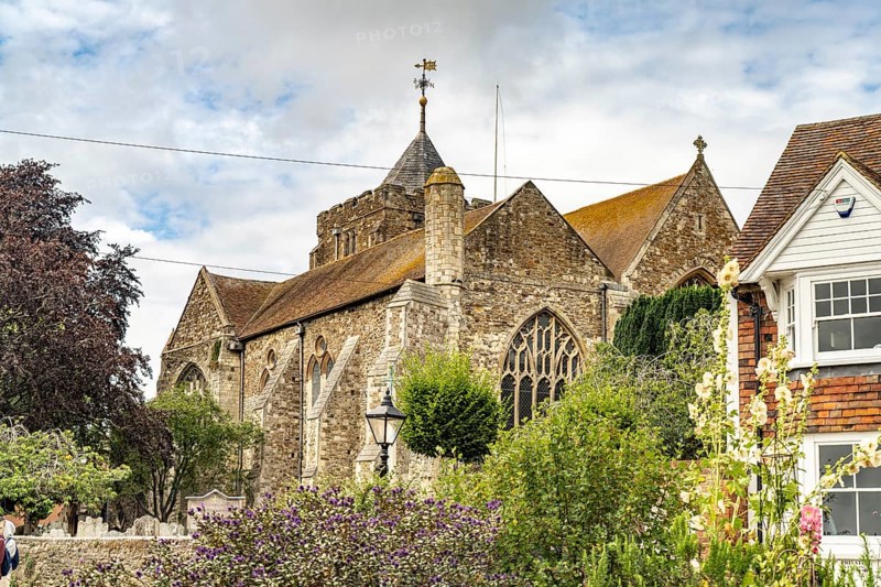 St Mary's Church in Rye, East Sussex, England, Great Britain