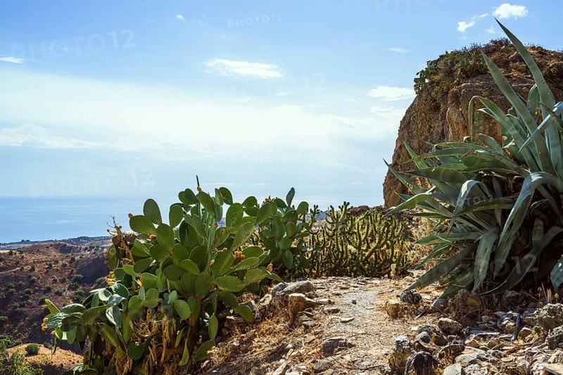 Ghost Town, Pentedattilo Village, Calabria, Italy, Europe