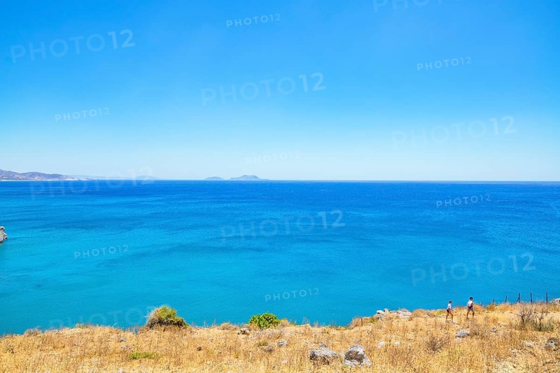 Seascape, Preveli Beach, Rethymno, Crete, Greek Islands, Greece, Europe