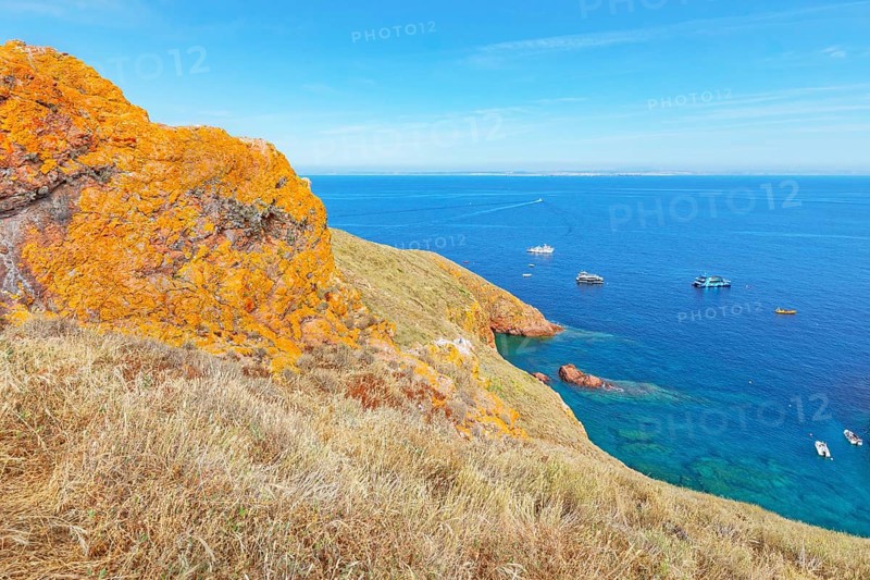 View of Berlenga island coast, Berlenga Grande Island, Portugal, Europe