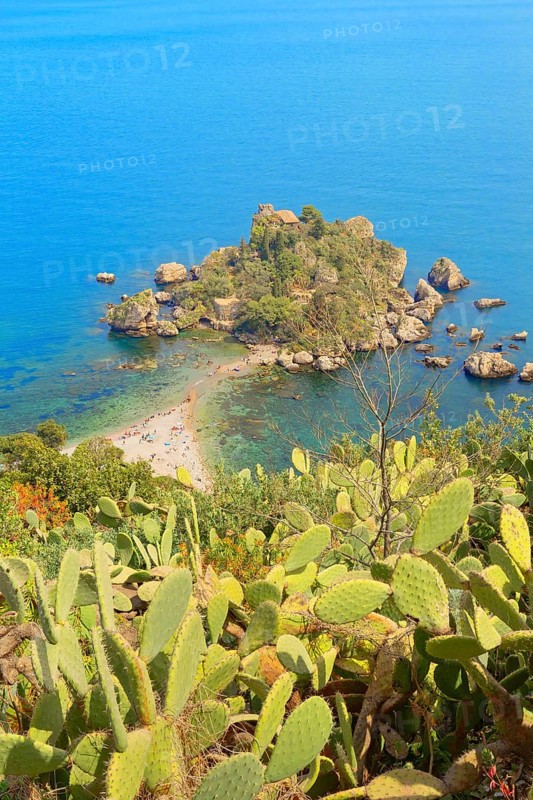 Isola Bella, Taormina, Sicily, Italy, Europe