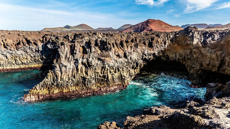 2016, Los Hervideros, Lanzarote, Los Hervideros, ESP, Spain, Canary Islands, Canary Islands, Atlantic Ocean, Lanzarote, biosphere reserve, volcano, volcanism, volcanic island, island, recording date, Europe