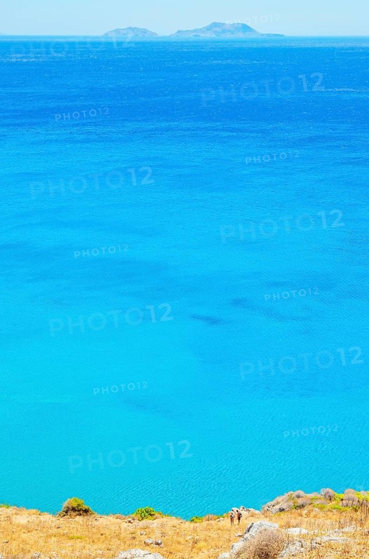 Seascape, Preveli Beach, Rethymno, Crete, Greek Islands, Greece, Europe