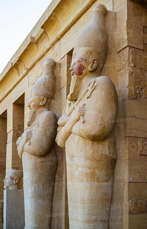 Mortuary Temple of Hatshepsut, Hatshepsut Temple, Luxor, Egypt, Africa
