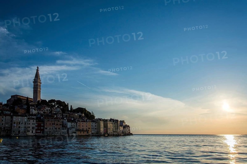 Rovinj is a town in Croatia on the west coast of the Istrian peninsula, Croatia, Europe