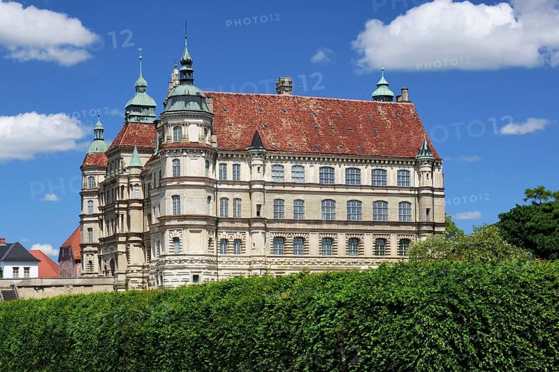 Europe, Germany, Mecklenburg-Western Pomerania, Güstrow, Güstrow Castle, built in the 16th century, Renaissance building, Güstrow, Mecklenburg-Western Pomerania, Germany, Europe