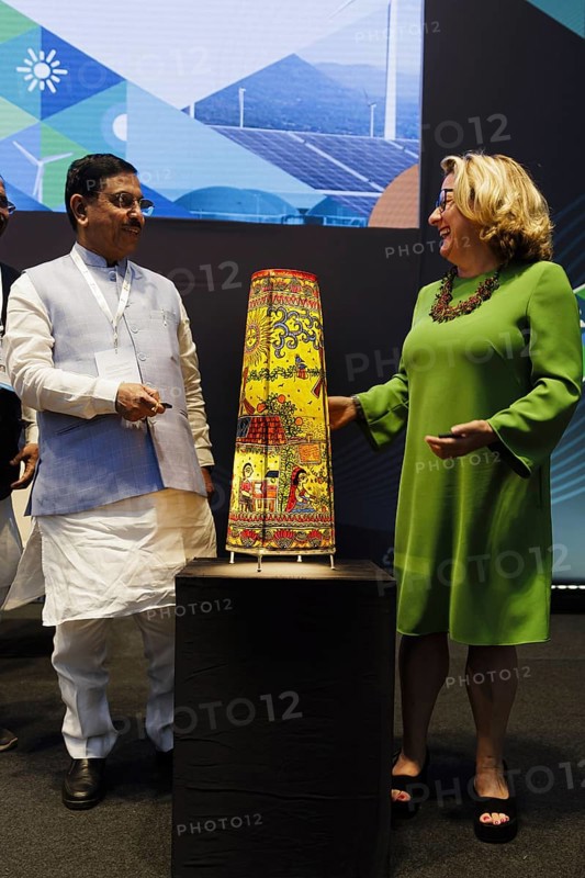 Svenja Schulze (SPD), Federal Minister for Economic Cooperation and Development, in Gujarat, 16.09.2024. Gujarat, 16.09.2024.Photographed on behalf of the Federal Ministry for Economic Cooperation and Development