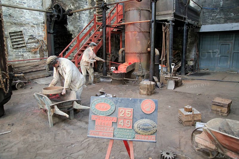National slate museum, Llanberis, Gwynedd, Snowdonia, north Wales, UK