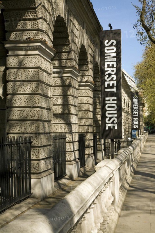 Somerset House on the Embankment, London