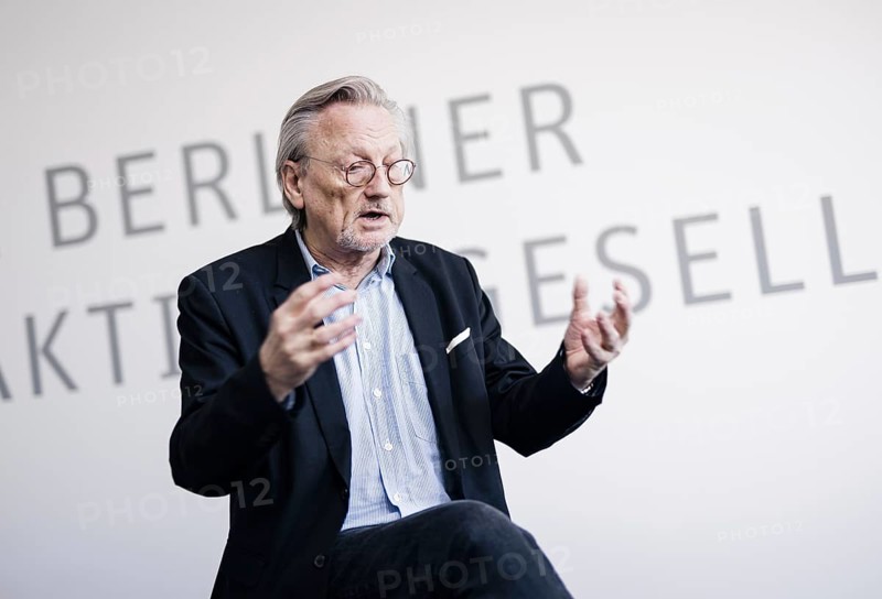 Peter Brandt, recorded during an interview at the NBR office in Berlin. 09.05.2022