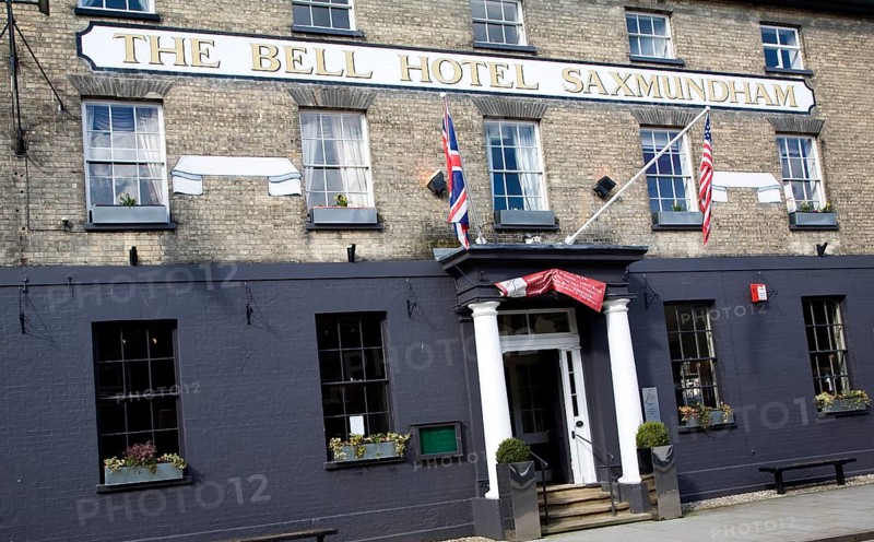 The Bell Hotel at Saxmundham, Suffolk, England, United Kingdom, Europe