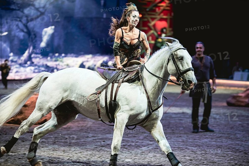 Cavalluna, horse show in the Uber Arena, Berlin, 11.01.2025