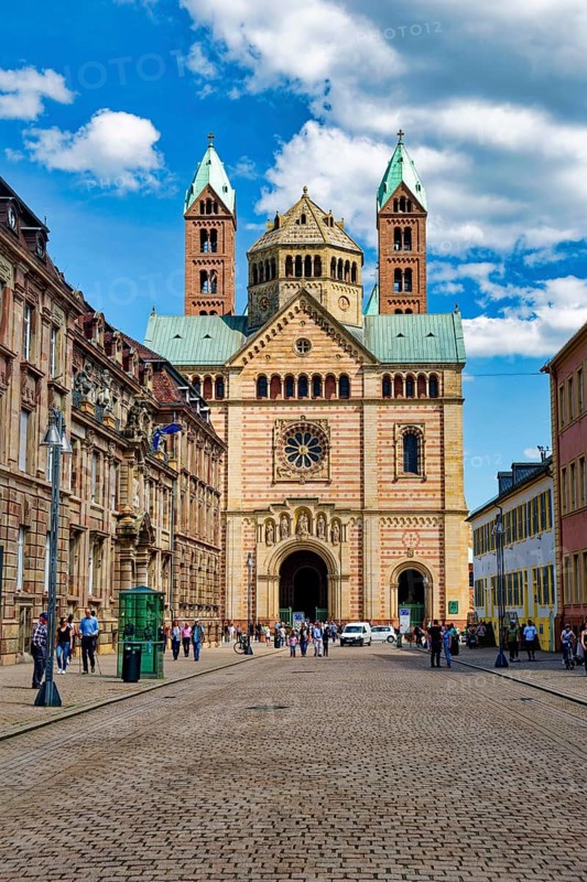 Imperial Cathedral, westwork of Speyer Cathedral