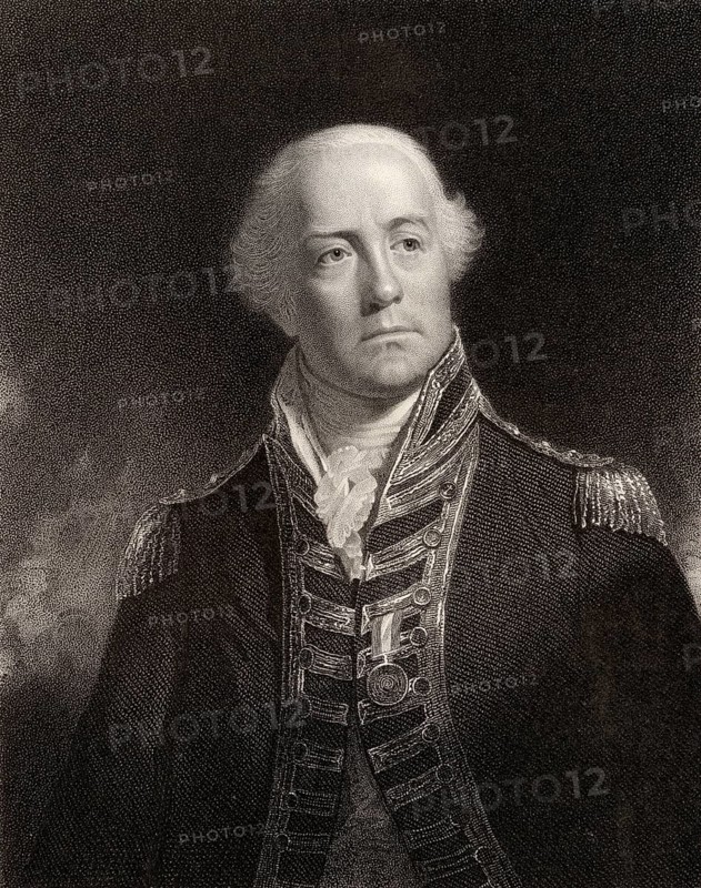 John James Gambier 1st Baron Gambier 1756 to 1833 English admiral, Historical, digitally restored reproduction from a 19th century original, Record date not stated